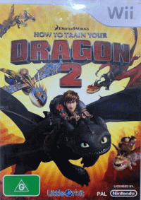 How to Train Your Dragon 2 PAL Wii PAL box art
